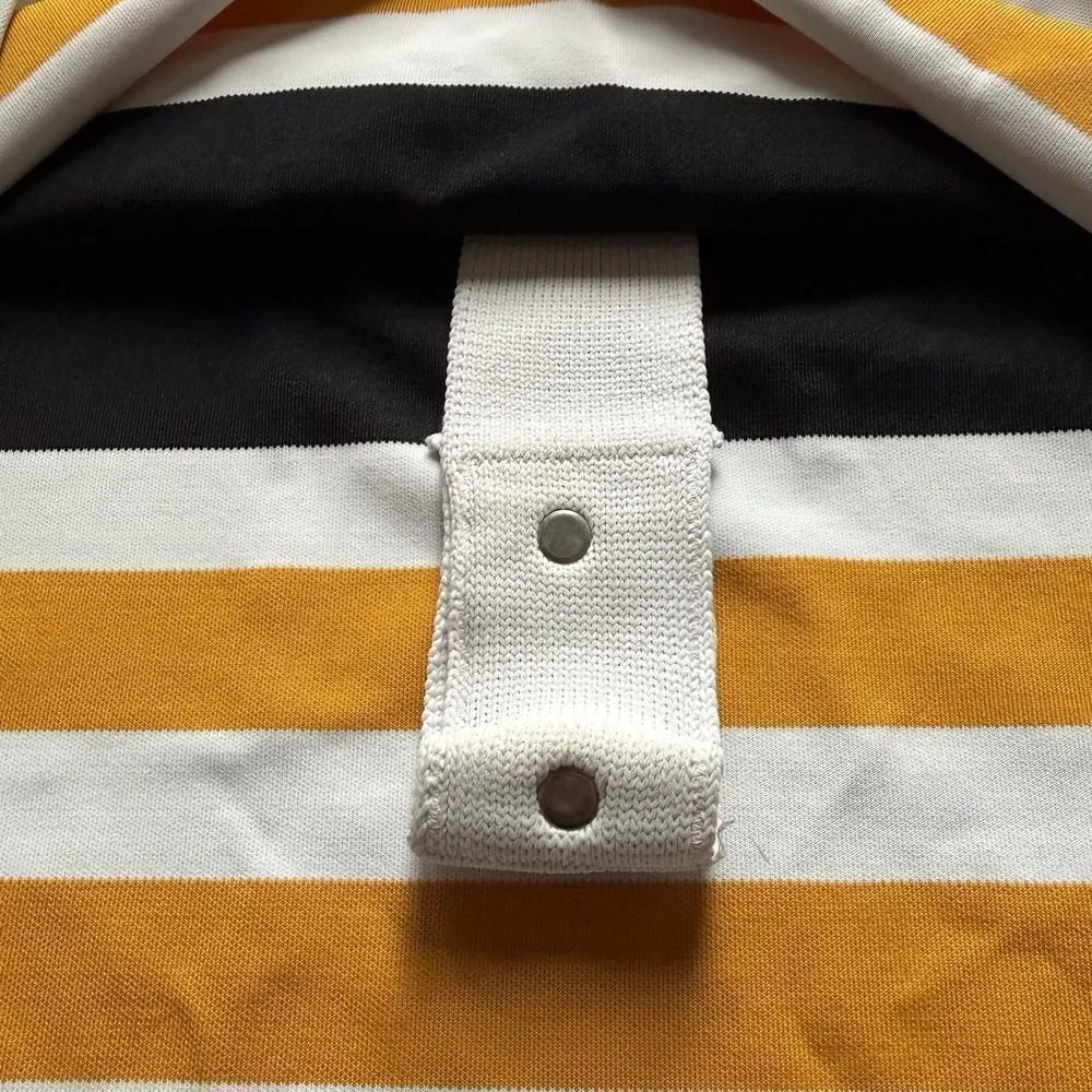 VINTAGE CCM MASKA PITTSBURGH PENGUINS BOSTON BRUINS AUTHENTIC BLANK JERSEY 52